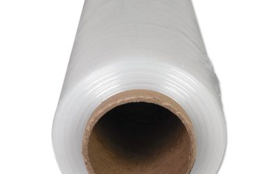 Handwrap Stretch Film, 18″ x 1,500 ft, 20 mic (70-Gauge), 4/Carton