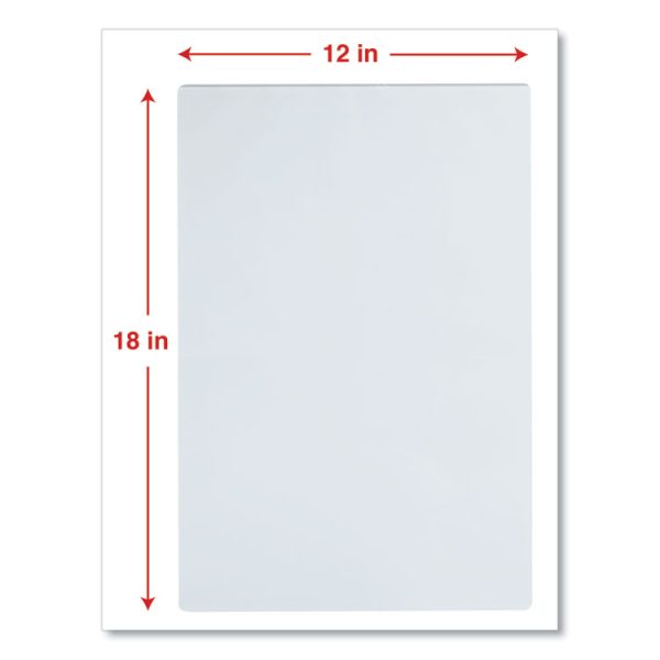 Laminating Pouches, 3 Mil, 18" X 12", Gloss Clear, 25/pack - Image 4