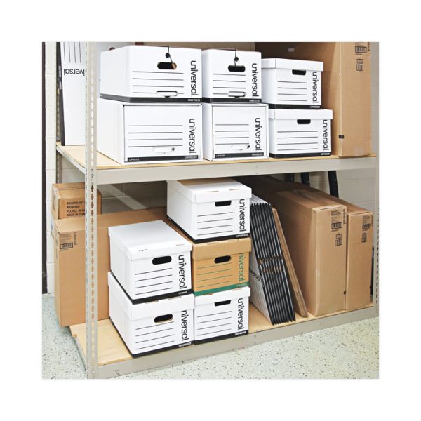 Heavy-Duty Storage Drawers, Legal Files, 17.25" X 25.5" X 11.5", White, 6/carton - Image 8