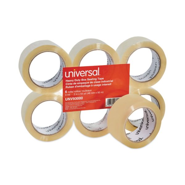 Heavy-Duty Box Sealing Tape, 3" Core, 1.88" X 54.6 Yds, Clear, 6/box - Image 5