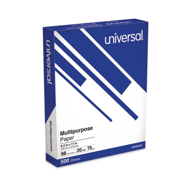 Deluxe Multipurpose Paper, 98 Bright, 20 lb Bond Weight, 8.5 x 11, Bright White, 500 Sheets/Ream, 10 Reams/Carton - Image 3
