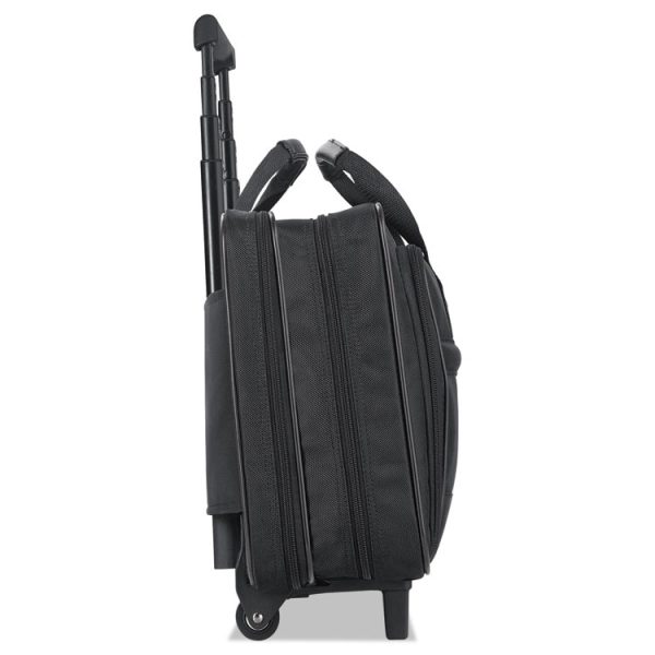 Classic Rolling Case, Fits Devices Up to 15.6", Ballistic Polyester, 15.94 x 5.9 x 12, Black - Image 2