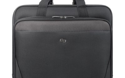 Classic Rolling Case, Fits Devices Up to 17.3″, Polyester, 16.75 x 7 x 14.38, Black