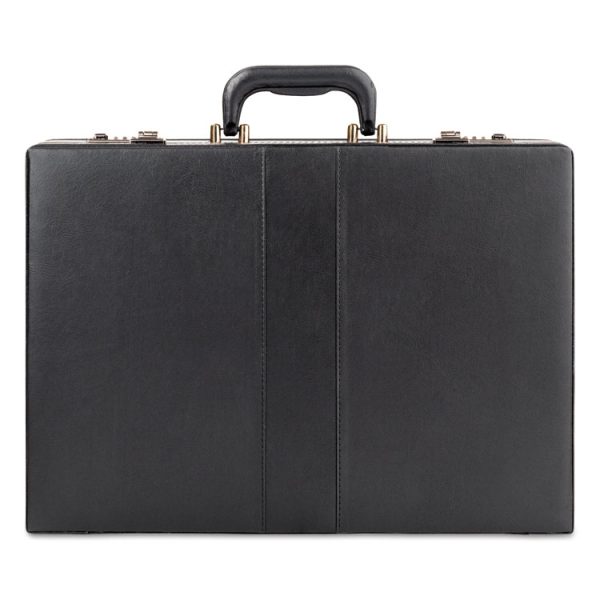 Classic Attache, Vinyl, 12.5 x 4 x 17.5, Black