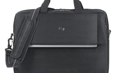 Urban Briefcase, Fits Devices Up to 17.3″, Polyester, 16.5 x 3 x 11, Black