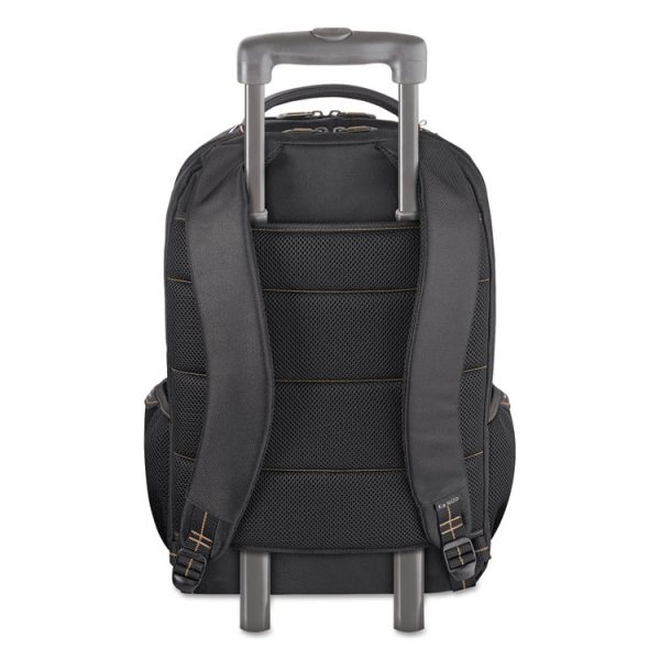 Pro Backpack, Fits Devices Up to 17.3", Polyester, 12.25 x 6.75 x 17.5, Black - Image 6