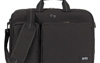 Urban Hybrid Briefcase, Fits Devices Up to 15.6″, Polyester, 5 x 17.25 x 17.24, Black