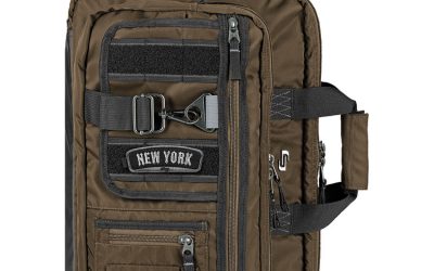 Zone Briefcase, Fits Devices Up to 15.6″, Nylon, 4.25 x 17.5 x 17.5, Bronze