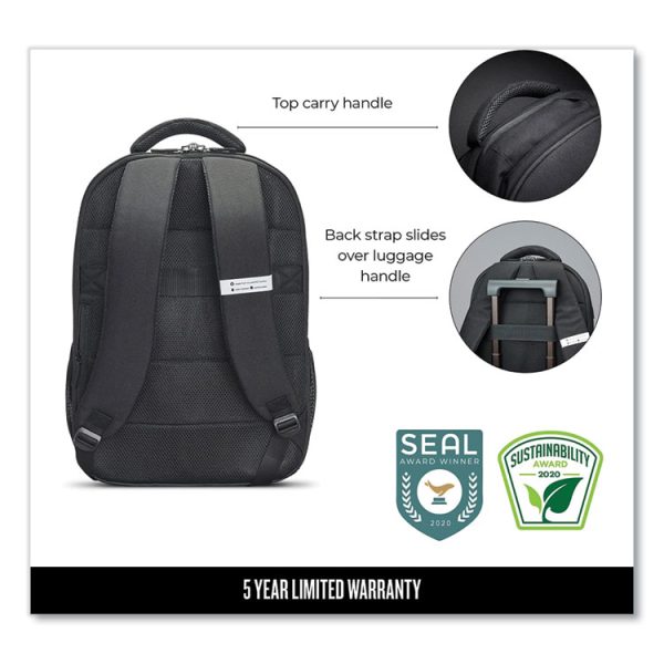 Re:Define Laptop Backpack, 15.6", 12.25 x 5.75 x 18.75, Black - Image 4