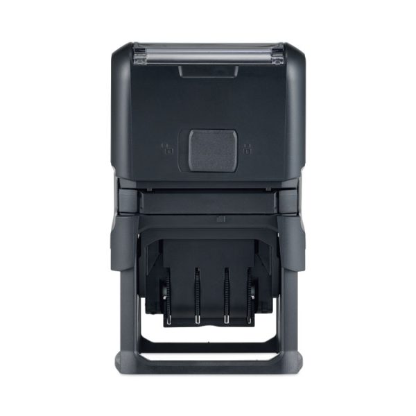 Printy Economy 5-in-1 Date Stamp, Self-Inking, 1.63" x 1", Blue/Red - Image 5