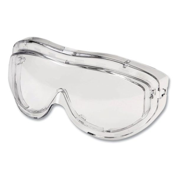 Flex Seal OTG Goggles, Clear HydroShield Anti-Fog/Anti-Scratch Lens, Clear/Navy/Gray Frame - Image 2