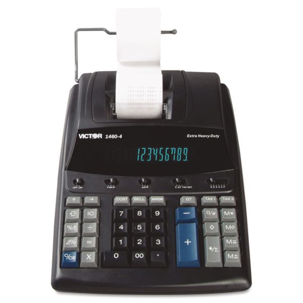 1460-4 Extra Heavy-Duty Printing Calculator, Black/red Print, 4.6 Lines/sec