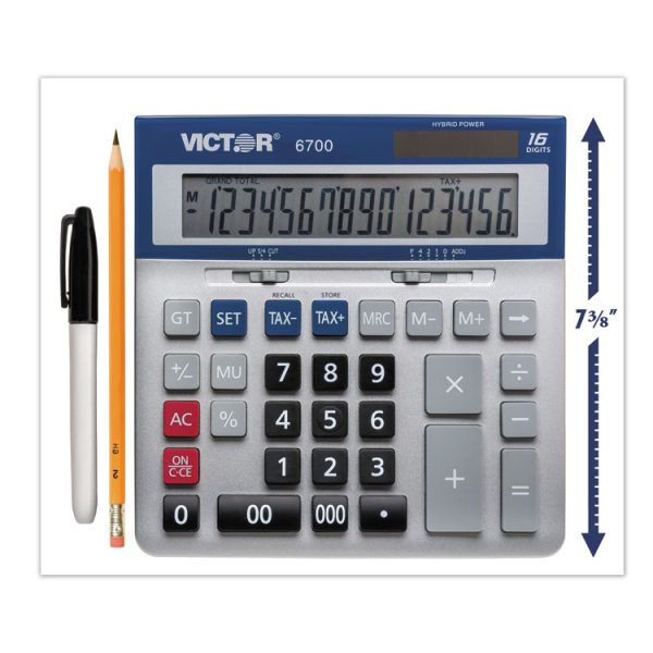 6700 Large Desktop Calculator, 16-Digit Lcd - Image 2