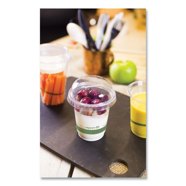 76-Series Cold Cup, 7 oz, Clear/Green, 1,000/Carton - Image 3