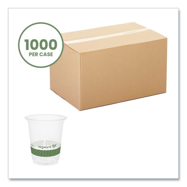 76-Series Cold Cup, 7 oz, Clear/Green, 1,000/Carton - Image 2