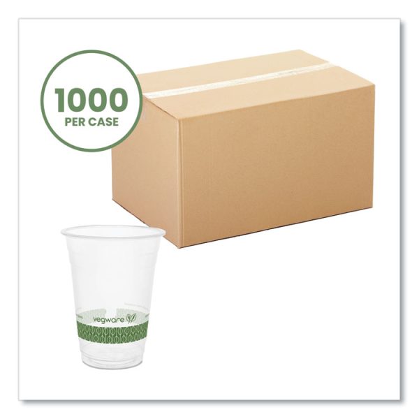 96-Series Cold Cup, 16 oz, Clear/Green, 1,000/Carton - Image 2