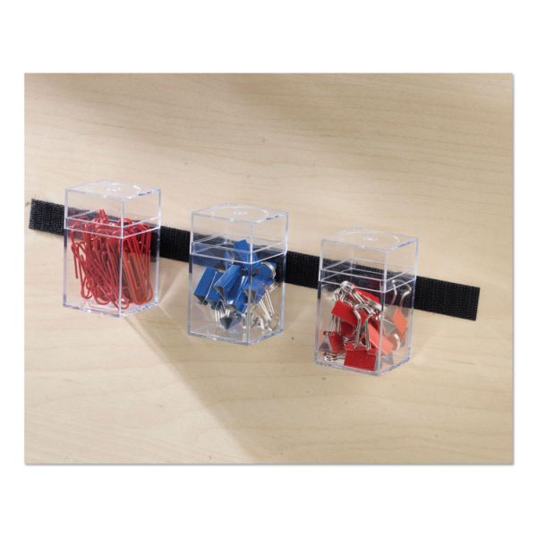 Sticky-Back Fasteners, Removable Adhesive, 0.75" X 30 Ft, Black - Image 5