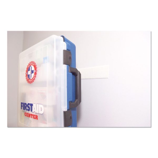 Sticky-Back Fasteners, Removable Adhesive, 0.75" X 30 Ft, White - Image 3