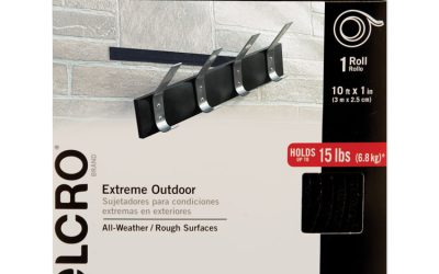 Heavy-Duty Fasteners, Extreme Outdoor Performance, 1″ X 10 Ft, Black
