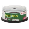 Dvd+rw Rewritable Disc, 4.7 Gb, 4x, Spindle, Silver, 30/pack - Image 4