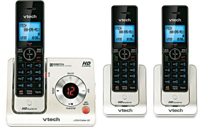 Ls6425-3 Dect 6.0 Cordless Voice Announce Answering System