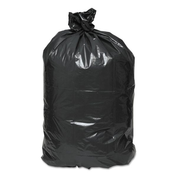 Linear Low-Density Can Liners, 30 gal, 0.71 mil, 30" x 36", Black, 25 Bags/Roll, 10 Rolls/Carton - Image 2