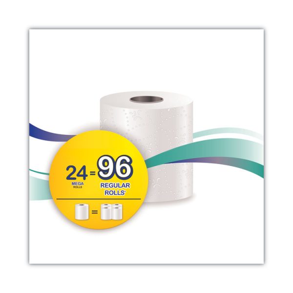 Premium Bath Tissue, Septic Safe, 2-Ply, White, 284 Sheets/Roll, 24 Rolls/Carton - Image 5