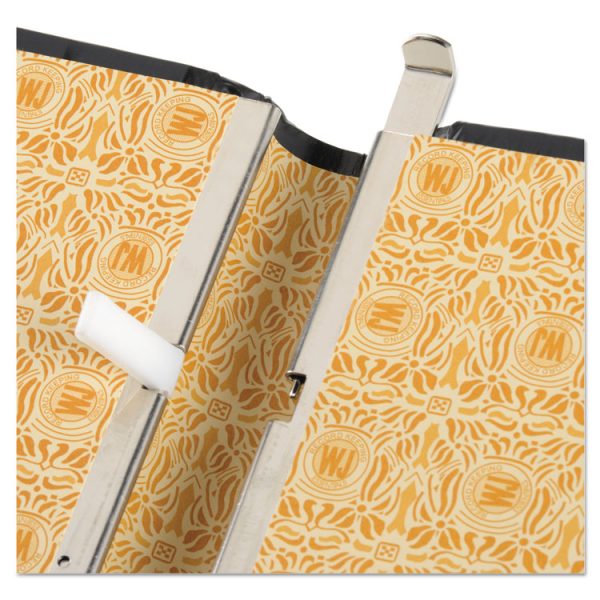 Looseleaf Corporation Minute Book, 1-Subject, Unruled, Black/Gold Cover, (250) 14 x 8.5 Sheets - Image 5