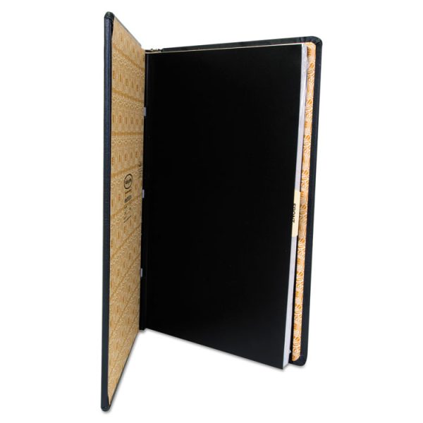 Looseleaf Corporation Minute Book, 1-Subject, Unruled, Black/Gold Cover, (250) 14 x 8.5 Sheets - Image 3