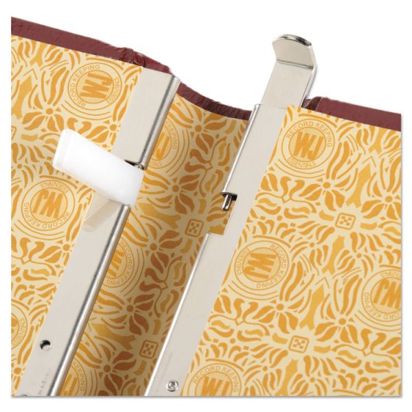 Looseleaf Corporation Minute Book, 1-Subject, Unruled, Red/Gold Cover, (250) 11 x 8.5 Sheets - Image 4