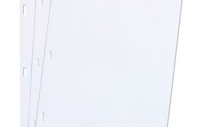 Ledger Sheets For Corporation And Minute Book, 11 X 8.5, White, Loose Sheet, 100/box