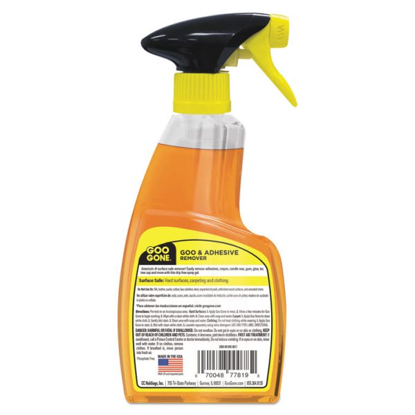 Spray Gel Cleaner, Citrus Scent, 12 Oz Spray Bottle, 6/carton - Image 2