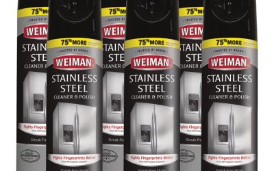 Stainless Steel Cleaner And Polish, 17 Oz Aerosol, 6/carton