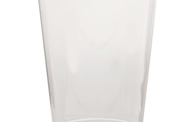 Comet Plastic Tumbler, 7 Oz, Clear, Tall, 25/pack, 20 Packs/carton