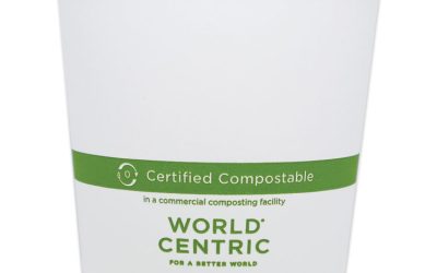 Paper Bowls, 24 Oz, 4.4″ Diameter X 4.4″h, White, 500/carton