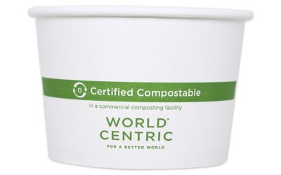 Paper Bowls, 8 Oz, 3.5″ Diameter X 2.3″h, White, 1,000/carton