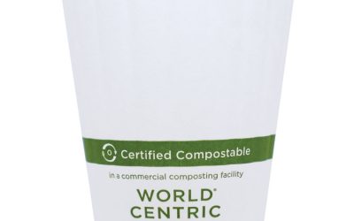 Double Wall Paper Hot Cups, 12 oz, White, 1,000/Carton