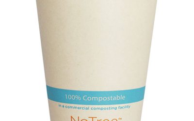 Notree Paper Cold Cups, 12 Oz, Natural, 1,000/carton