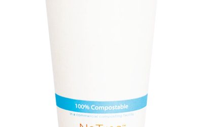 Notree Paper Cold Cups, 16 Oz, Natural, 1,000/carton