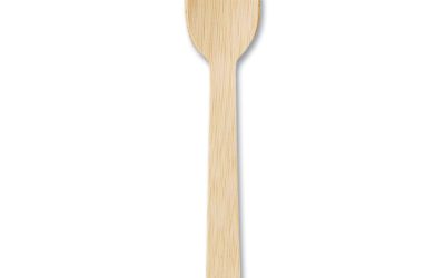 Bamboo Cutlery, Spoon, 6.7″, Natural, 2,000/Carton