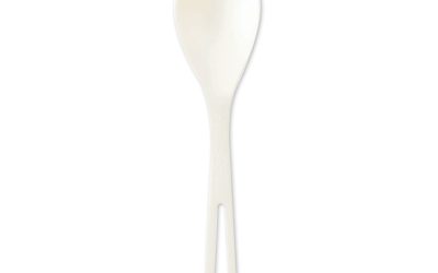 Tpla Compostable Cutlery, Spoon, 6″, White, 1,000/carton