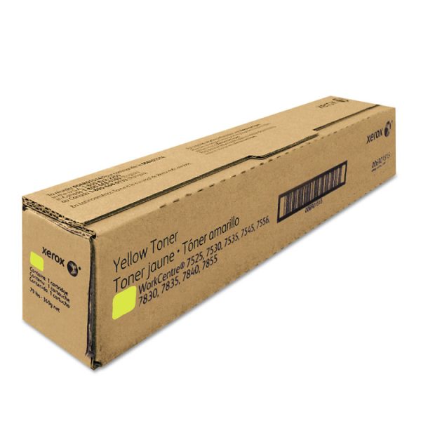 006r01514 Toner, 15,000 Page-Yield, Yellow