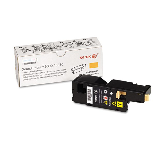 106r01629 Toner, 1,000 Page-Yield, Yellow