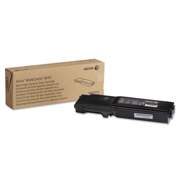 106r02747 Toner, 12,000 Page-Yield, Black