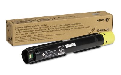 106r03738 Extra High-Yield Toner, 16,500 Page-Yield, Yellow
