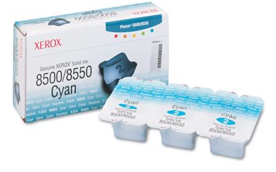 108r00669 Solid Ink Stick, 1,033 Page-Yield, Cyan, 3/box