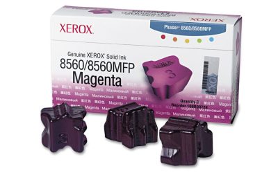 108r00724 Solid Ink Stick, 3,400 Page-Yield, Magenta, 3/box