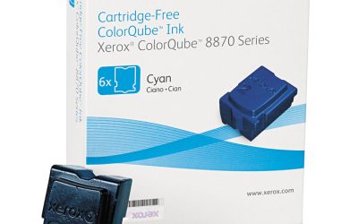 108r00950 Solid Ink Stick, 17,300 Page-Yield, Cyan, 6/box