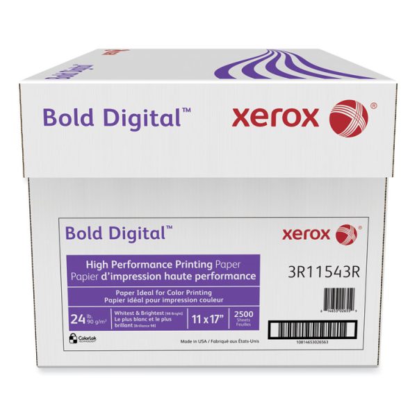 Bold Digital Printing Paper, 98 Bright, 24 lb Bond Weight, 11 x 17, White, 500/Ream - Image 3