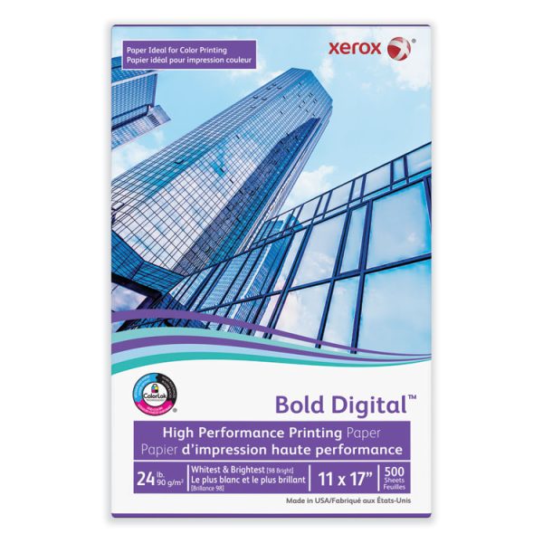 Bold Digital Printing Paper, 98 Bright, 24 lb Bond Weight, 11 x 17, White, 500/Ream - Image 5